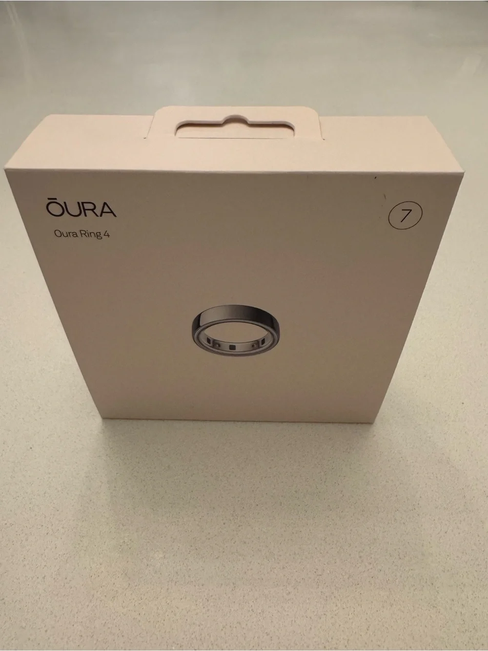 NEW & UNOPENED Oura Ring 4 – Silver – Size 7